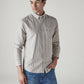 Men's Striped Slim Fit Oxford Shirt - 20 View