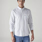 Men's Striped Slim Fit Oxford Shirt - 20 View