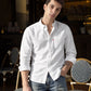 Men's Solid Button Down Collar Slim Fit Oxford Shirt - 004JH0141 View