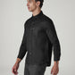 Men's Solid Button Down Collar Slim Fit Oxford Shirt - Side View