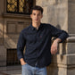 Men's Solid Button Down Collar Slim Fit Oxford Shirt - 004JH0144 View