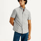 Men's Solid Slim Fit Oxford Shirt - Styleshot View