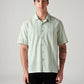 Men's Striped Relaxed Fit Shirt - Front View