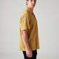 Men's Textured Relaxed Fit Camp Shirt - Side View