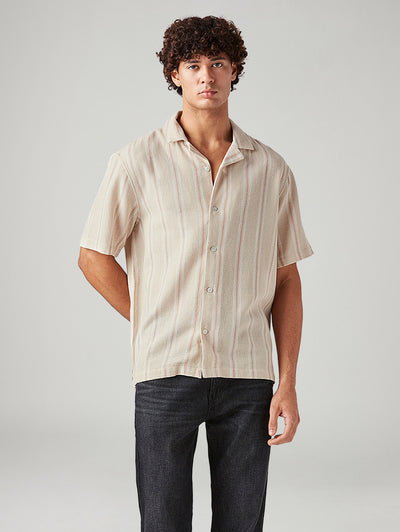 levi's Men's Striped Relaxed Fit Textured Shirt-picture-26
