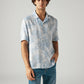 Men's Floral Relaxed Fit Resort Collar Shirt - Styleshot View