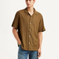 Men's Solid Relaxed Fit Camp Shirt - Styleshot View