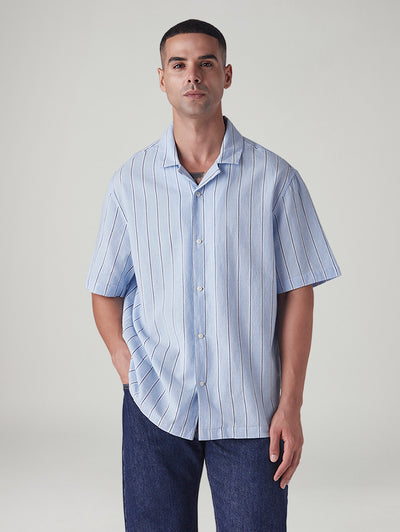 levi's Men's Striped Relaxed Fit Dobby Shirt-picture-17