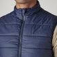 Men's Quilted Slim Fit Reversible Puffer Jacket - Detail View