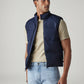 Men's Solid Quilted Slim Fit Jacket - Styleshot View