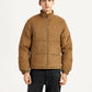 Men's Quilted Slim Fit Puffer Jacket - Front View