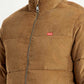 Men's Quilted Slim Fit Puffer Jacket - Detail View