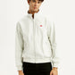 Men's Solid Off White Jacket - Front View