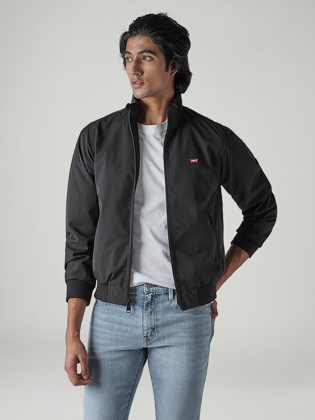 Men's Solid Regular Fit Jacket