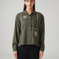 Women's Embroidered Regular Fit Shirt - Front View