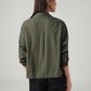 Women's Embroidered Regular Fit Shirt - Back View