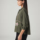Women's Embroidered Regular Fit Shirt - Side View