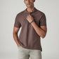 Men's Solid Brown Polo T-shirt - Styleshot View