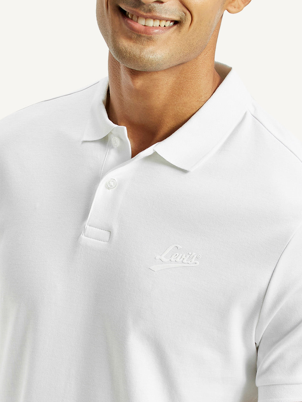 Men's Slim Fit Polo T-Shirt - Detail View