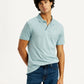 Men's Solid Slim Fit Polo T-Shirt - Styleshot View
