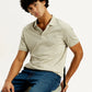 Men's Solid Slim Fit Polo T-Shirt - Elevated View