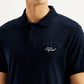 Men's Solid Slim Fit Polo T-shirt - Detail View