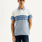 Men's Striped Slim Fit Polo T-shirt - Styleshot View
