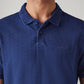Men's Self-Design Slim Fit Polo T-Shirt - 20 View