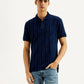 Men's Striped Slim Fit Polo T-shirt - Styleshot View