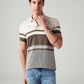 Men's Striped Slim Fit Polo T-Shirt - Styleshot View