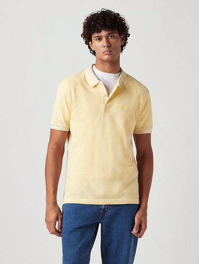 Men's Solid Slim Fit Pique Linen Polo T-Shirt-image-4
