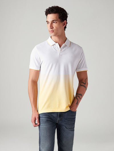 Men's Ombre Slim Fit Polo T-Shirt