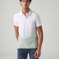Men's Ombre Slim Fit Overdyed Pique Polo T-Shirt - Styleshot View