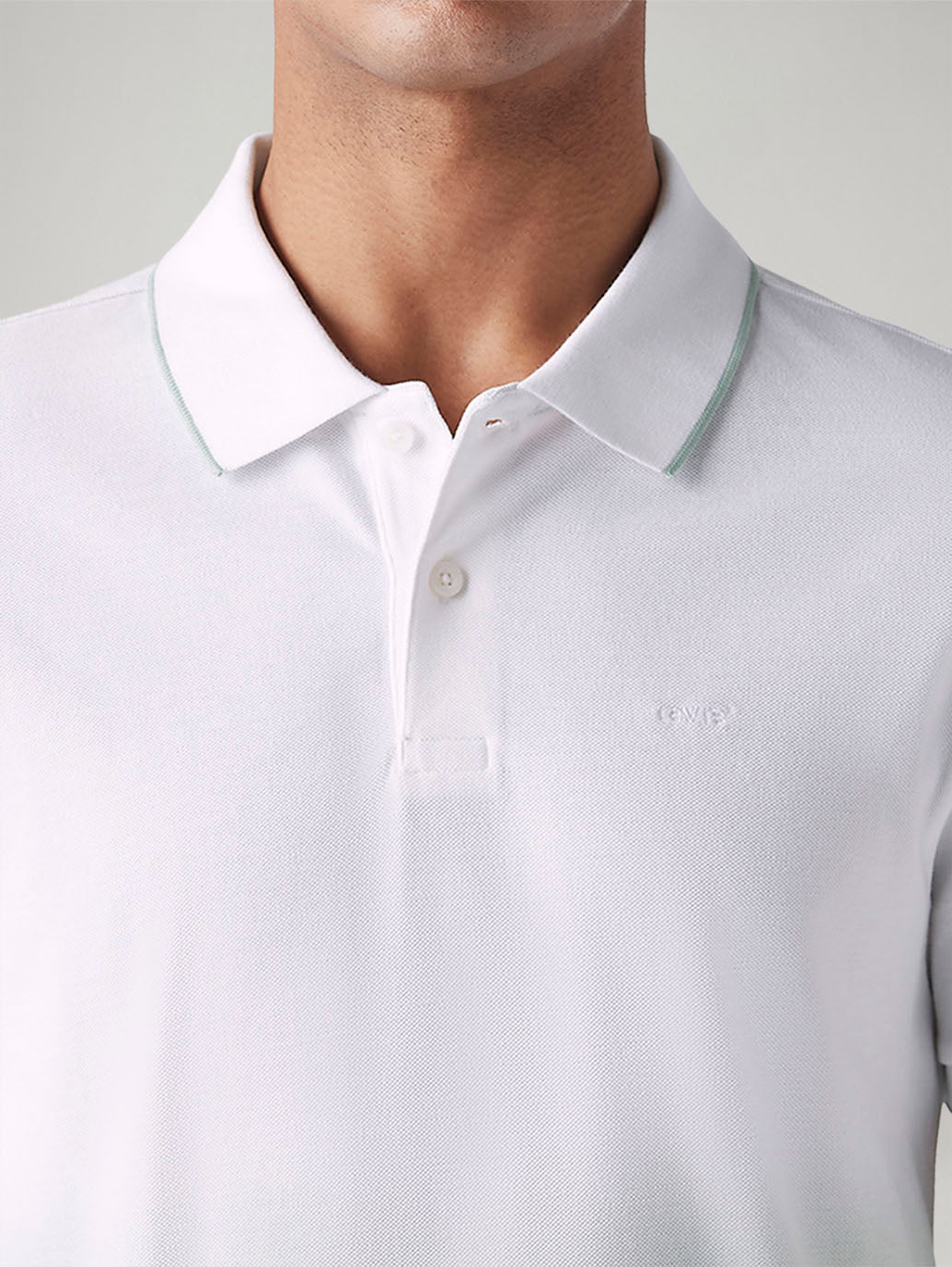 Men's Ombre Slim Fit Overdyed Pique Polo T-Shirt - 20 View