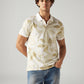 Men's Printed Slim Fit Pique Polo T-Shirt - Styleshot View