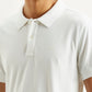 Men's Solid Slim Fit Polo T-shirt - 20 View