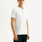 Men's Solid Slim Fit Polo T-shirt - Side View