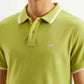 Men's Solid Slim Fit Polo T-shirt - Detail View