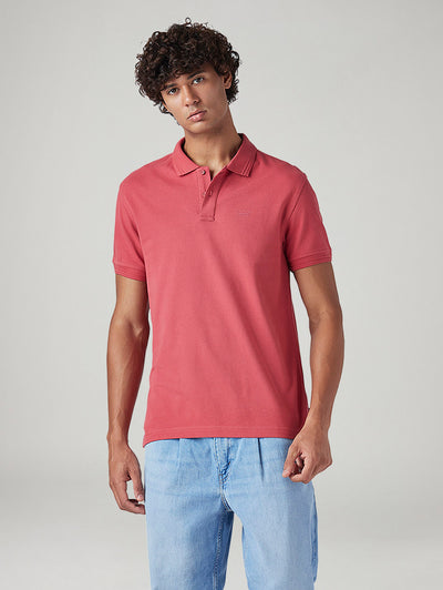 Men's Solid Slim Fit Pique Polo T-Shirt-image-37