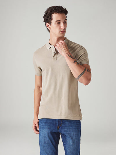 Men's Solid Slim Fit Commuter Polo T-Shirt-image-46