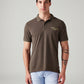 Men's Graphic Print Slim Fit Polo T-Shirt - Front View