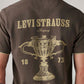 Men's Graphic Print Slim Fit Polo T-Shirt - Detail View