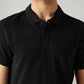 Men's Solid Slim Fit Pique Commuter Polo T-Shirt - Detail View