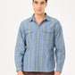 Men's Striped Slim Fit Shirt - jpg View