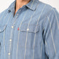 Men's Striped Slim Fit Shirt - detail View