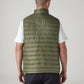 Men's Quilted Slim Fit Jacket - Back View