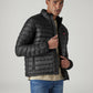 Men's Quilted Slim Fit Puffer Jacket - Styleshot View