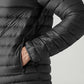 Men's Quilted Slim Fit Puffer Jacket - Detail View