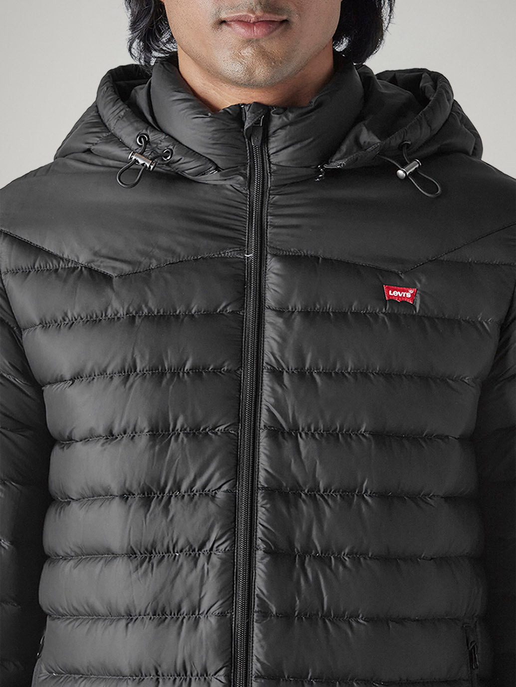 Men's Quilted Slim Fit Puffer Jacket - 20 View