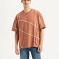 Men's Printed Loose Fit T-shirt - Front View